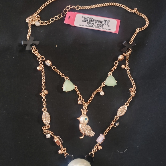 Betsey Johnson Panda necklace - Picture 1 of 3